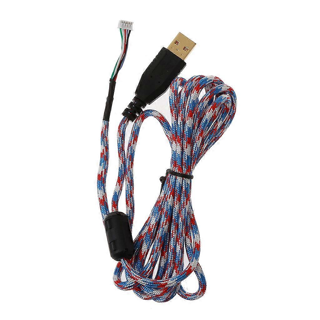 for Logitech G500 G500S Universal Umbrella Rope Mouse Cables Soft Durable Mouse Line Replacement Mouse Wire