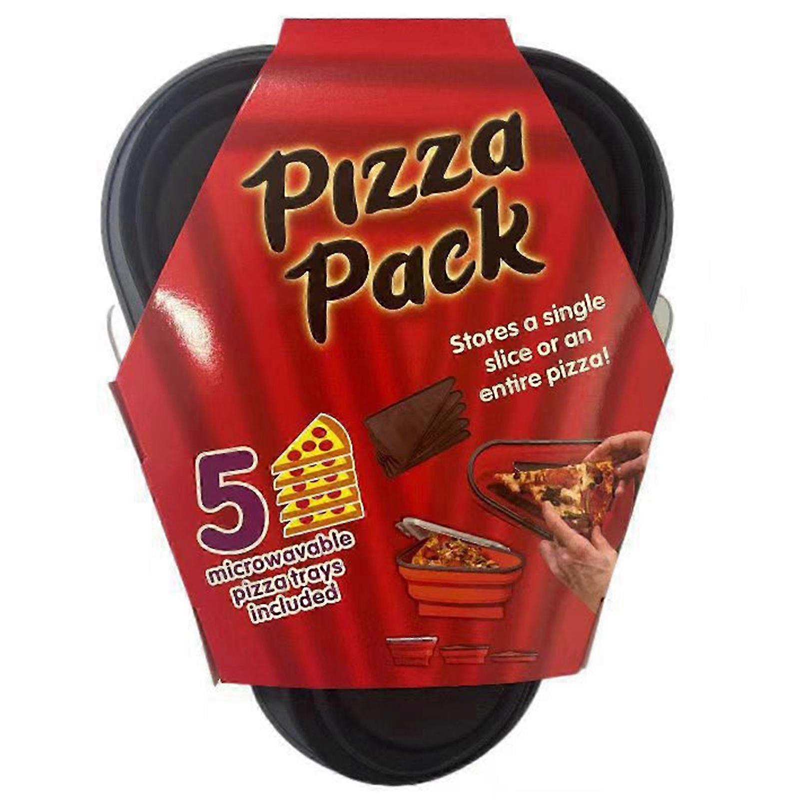 Silicone Pizza Container Microwave Safe Portable Pizza Box for Home Party
