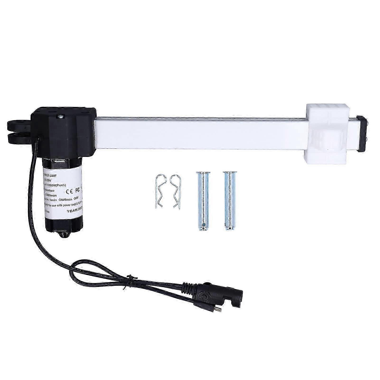 電動リクライニングチェアモーターアクチュエータ、DC 29v電動リクライニングアクチュエータモーター、ソファリフトチェア用固定釘とクリップ付き、電動リクライニングチェアモト