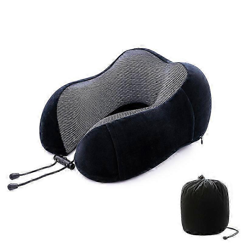 Travel Pillow-neck Pillow For Flight Memory Foam Neck Pillows For Sleeping Rest And Camping