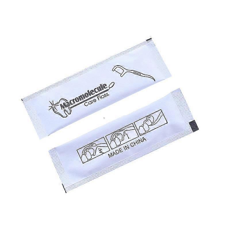 500 count,individually wrapped micro dental floss (500 pcs)