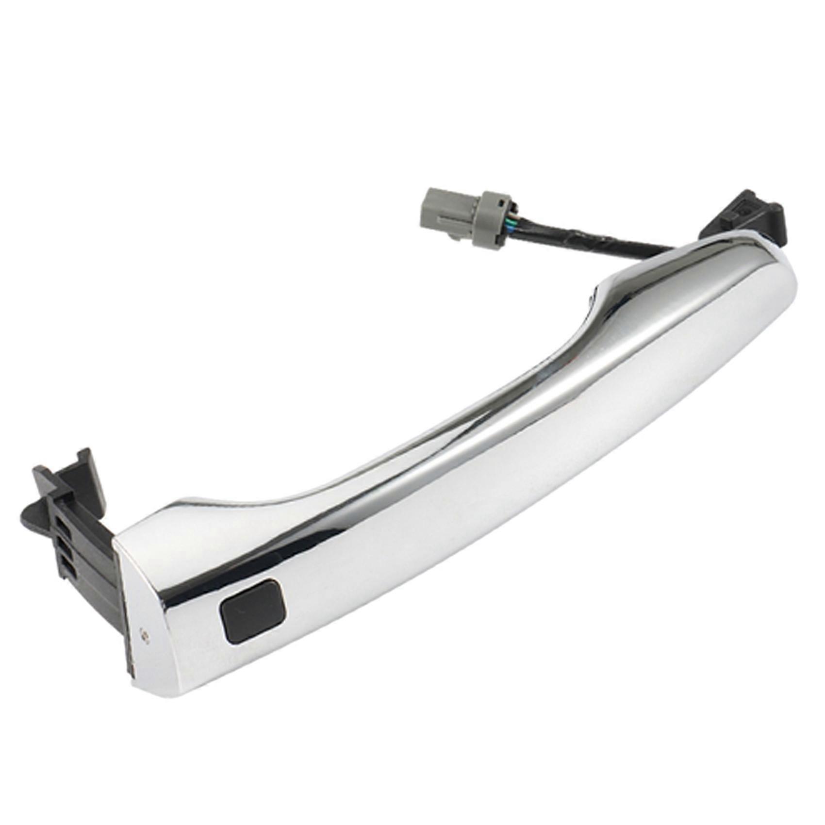 Car Outside Door Handle Replacement, for AD 2016-2019 Keyless Entry with Button 82651-F2210 Left Side