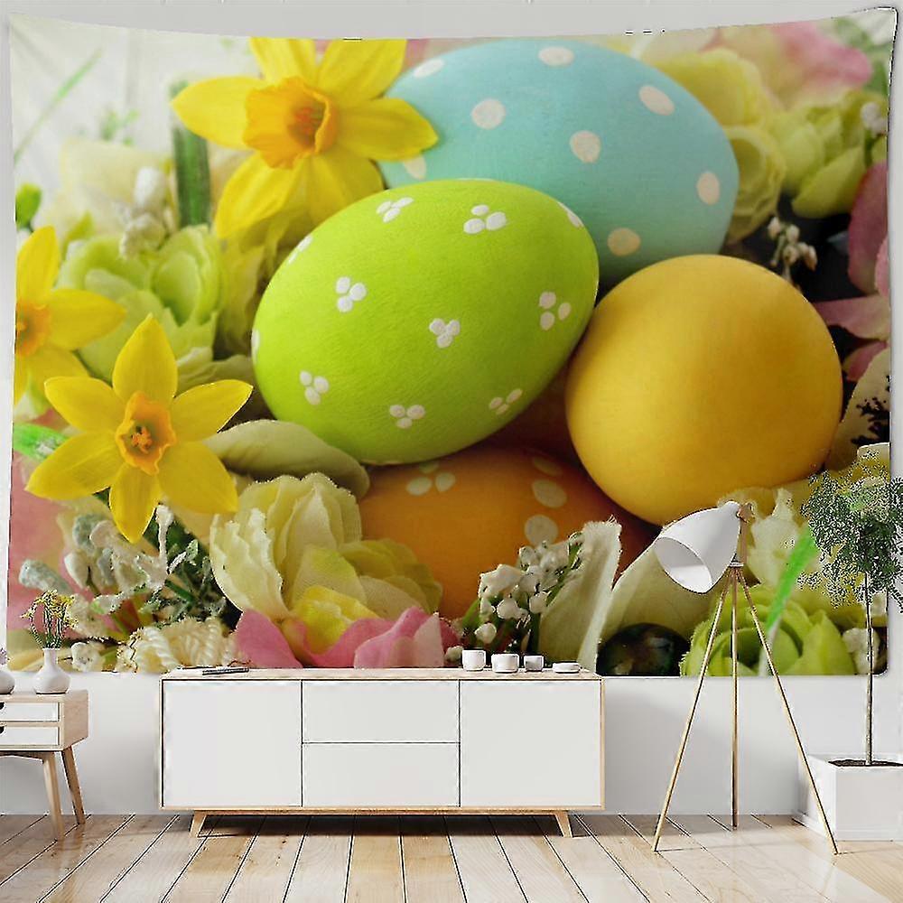 Happy Easter Photography Photo Background Polyester Fabric Backdrop For Photo Studio