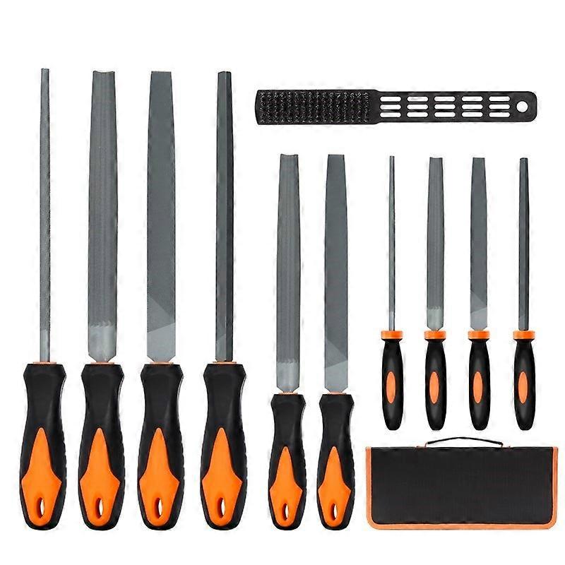 XCAN Wood Rasp Assorted Files Set for Wood Carving Wood File Set Carpentry Filing Tool Hand File Too