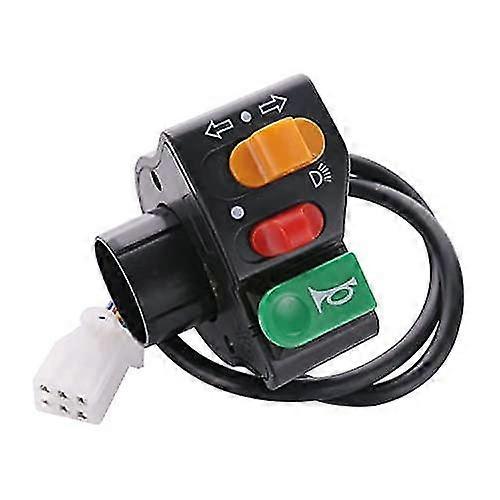 Motorcycle Headlight Button,motorcycle Led Handlebar Switch 3 In 1 Motorcycle On/off Button