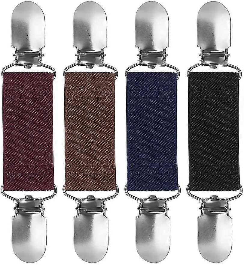 4 Stück Pullover Clips, Pullover Cardigan Clips, Elastischer Clip Unisex Simple