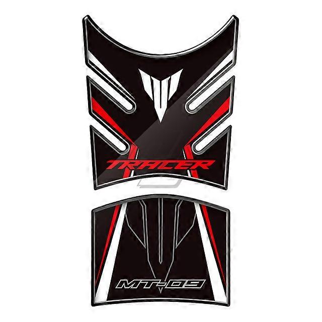 Motorcycle Tank Pad Protector Case for Yamaha MT-09 MT09 Tracer 2014-2018 - 3D Resin