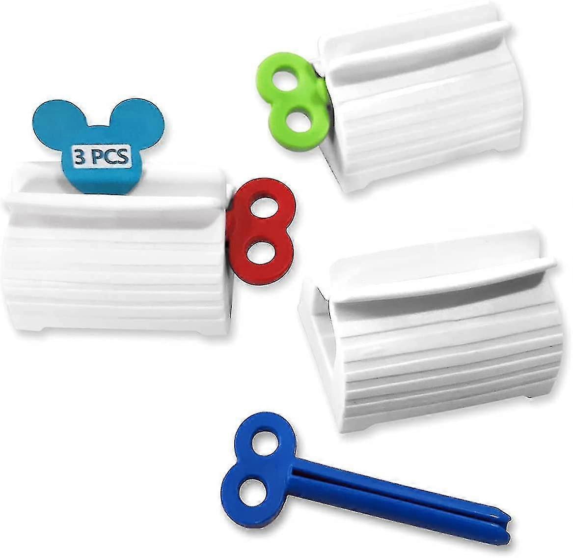 3 Pcs Rolling Tube, Toothpaste Citrus Squeezer, Random Color Rolling Toothpaste