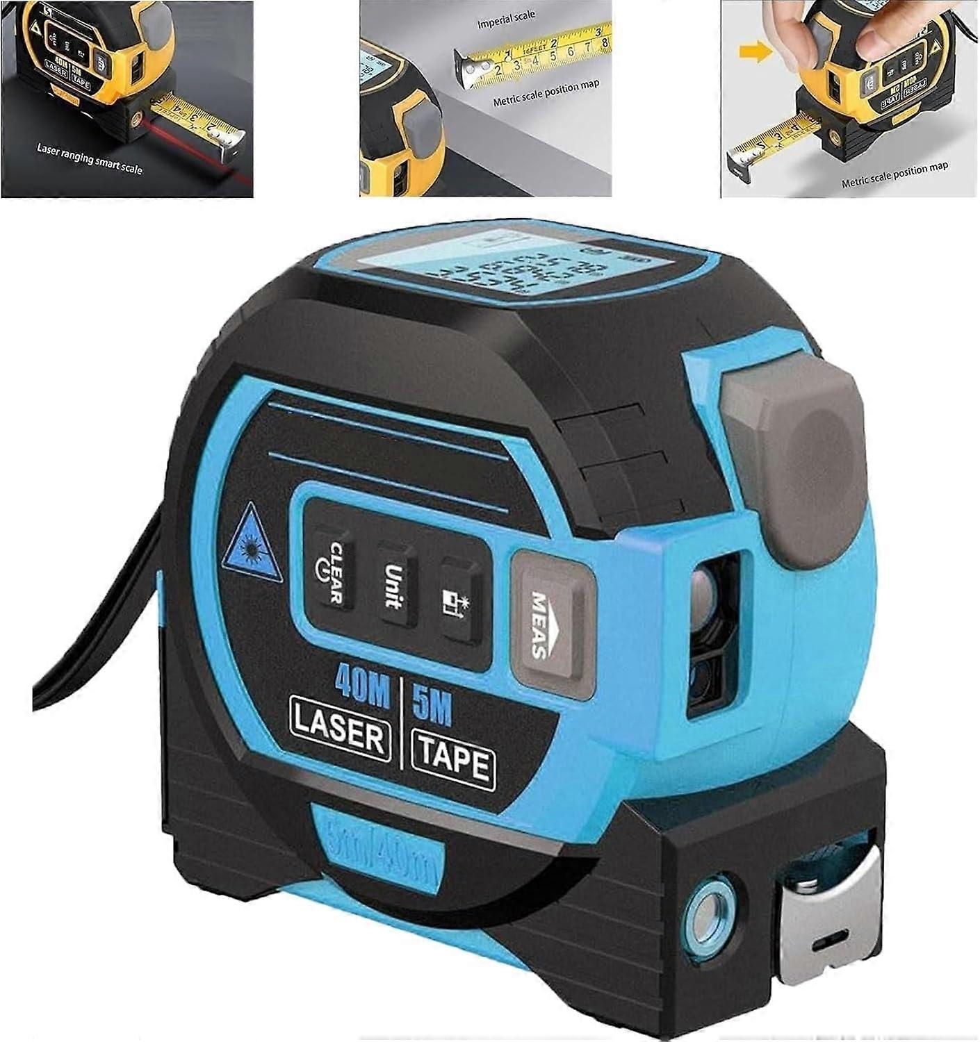 40/60M Measurin Sight 3-in-1 Infrarot-Laser-Bandmessung, tragbares elektronisches digitales Maßband