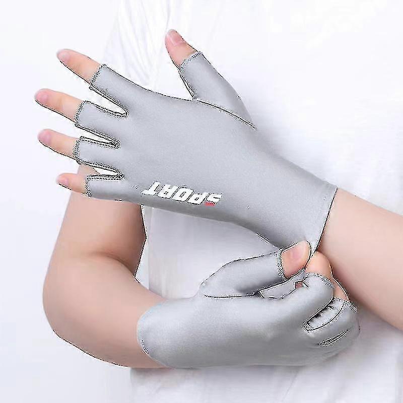 Rękawiczki chroniące przed promieniowaniem UV do manicure - 2 pary - Akcesoria do lamp żelowych do paznokci