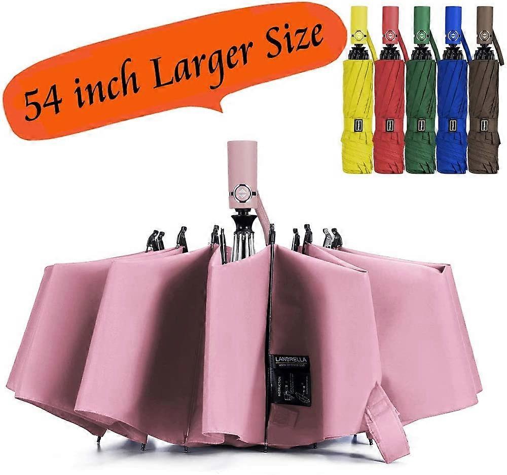 Umbrella Windproof Travel Umbrella Compact Folding Reverse Umbrella