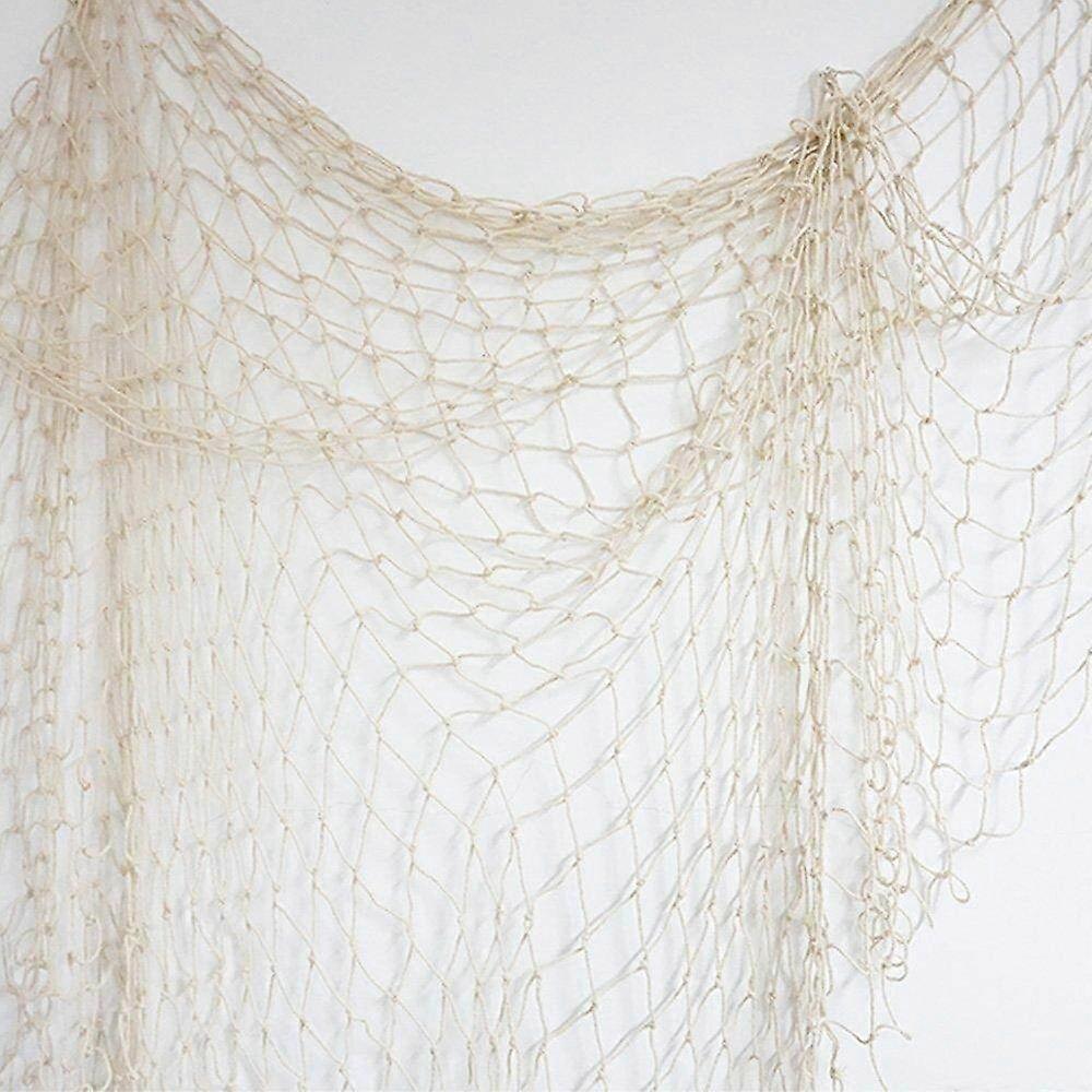 Children's anti-fall net hemp rope net children's climbing net retro wall decoration 100*200CM