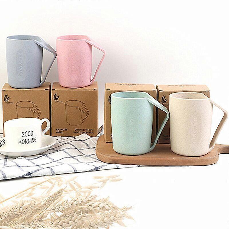 4-pack environmentally friendly healthy and not fragile suitable for coffee milk and juice (pack of four) DG