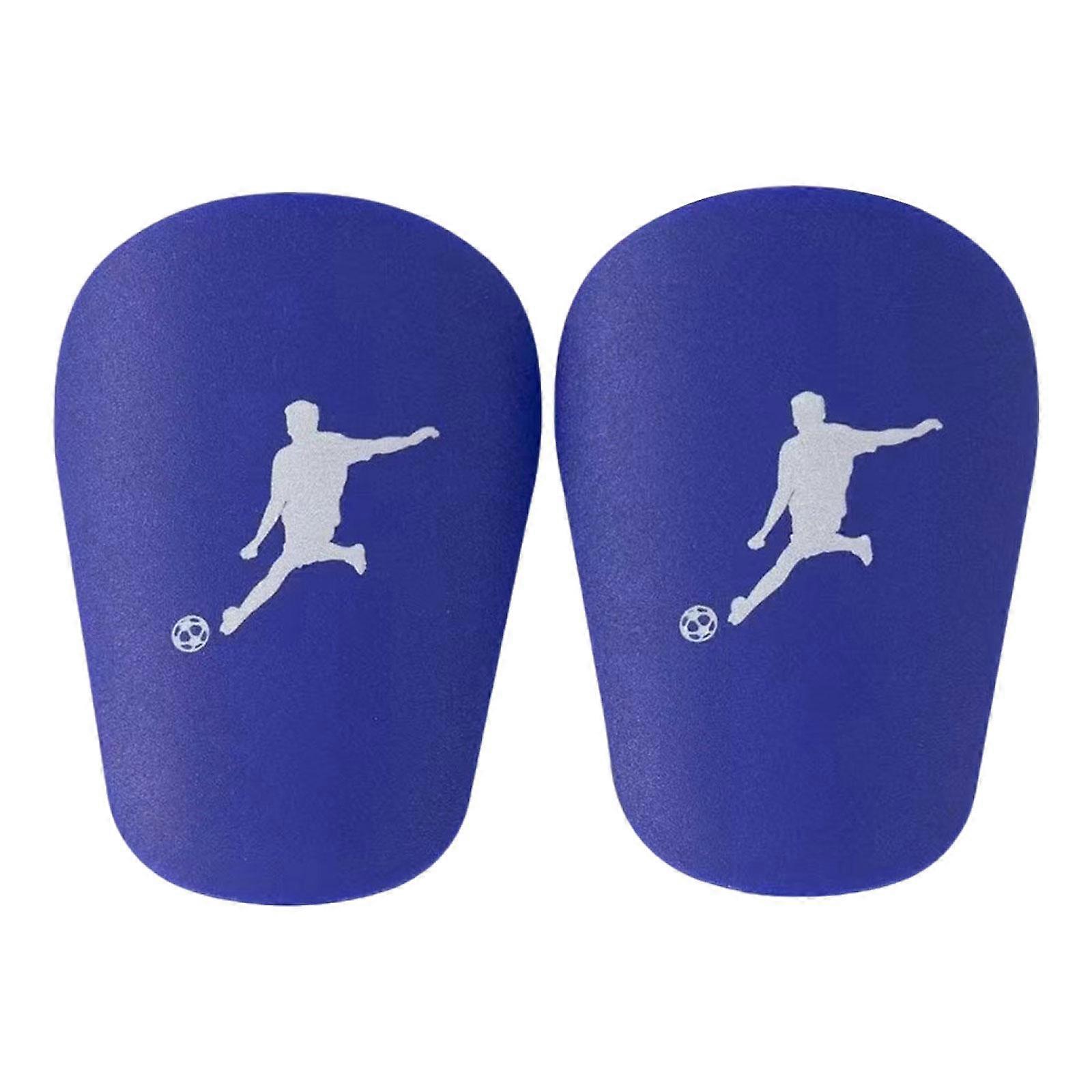 1 paar Mini Voetbal Scheenbeschermers Draagbare Openlucht Compacte Beschermende uitrusting 8cmx5cm
