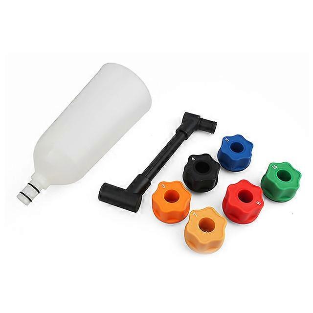 8Pcs/Set Universal Car Engine Oil Filter Funnel Adaptor Opening Filling Filler Set Tool Swivel Offset Car Accessories