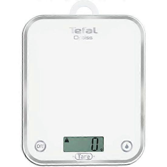 Optiss Electronic Kitchen Scale 5kg-1g Tare Function Liquid Conversion White LCD Display