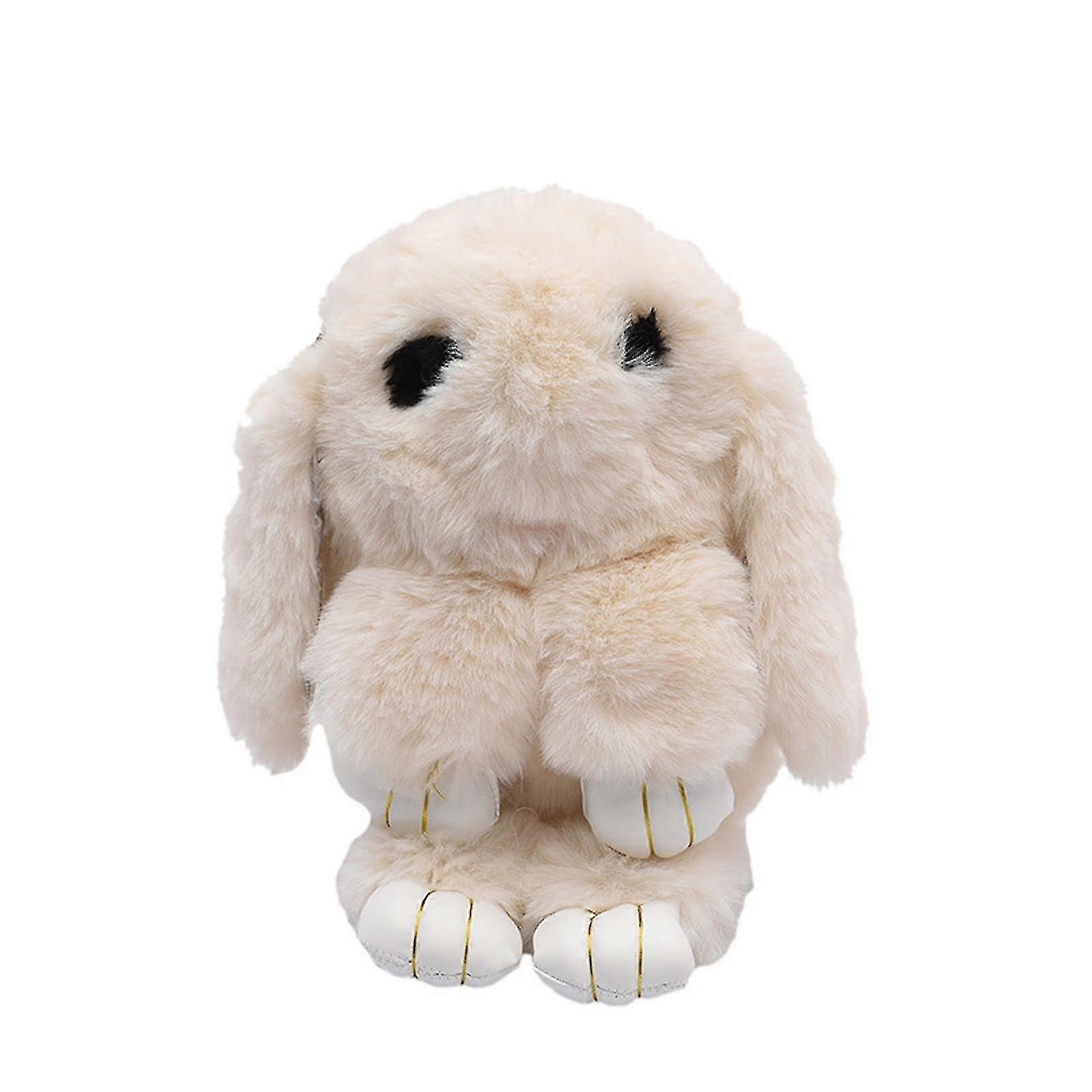 Sajy Rabbit Bag Cute Imitating  Straw Plush Chain Messenger