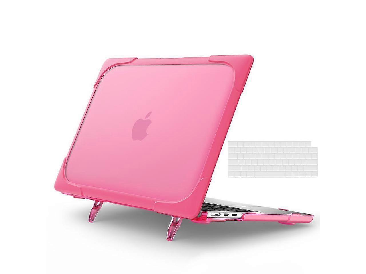 Hard Shell Case for MacBook Air 13.6 Inch 2022 Model A2681 with M2 Chip & Touch ID Protective Cover with Stand and & Transparent Keyboard Cover
