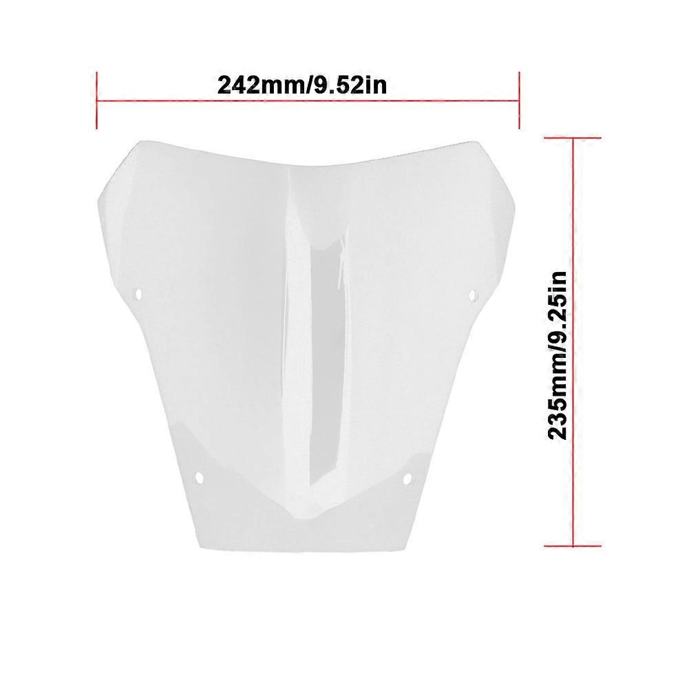 Motorcycle Windshield Windscreen for Yamaha XT660 R 2004 - 2016 2015 2014 Odometer Visor Front Wind Shield Screen Deflectors