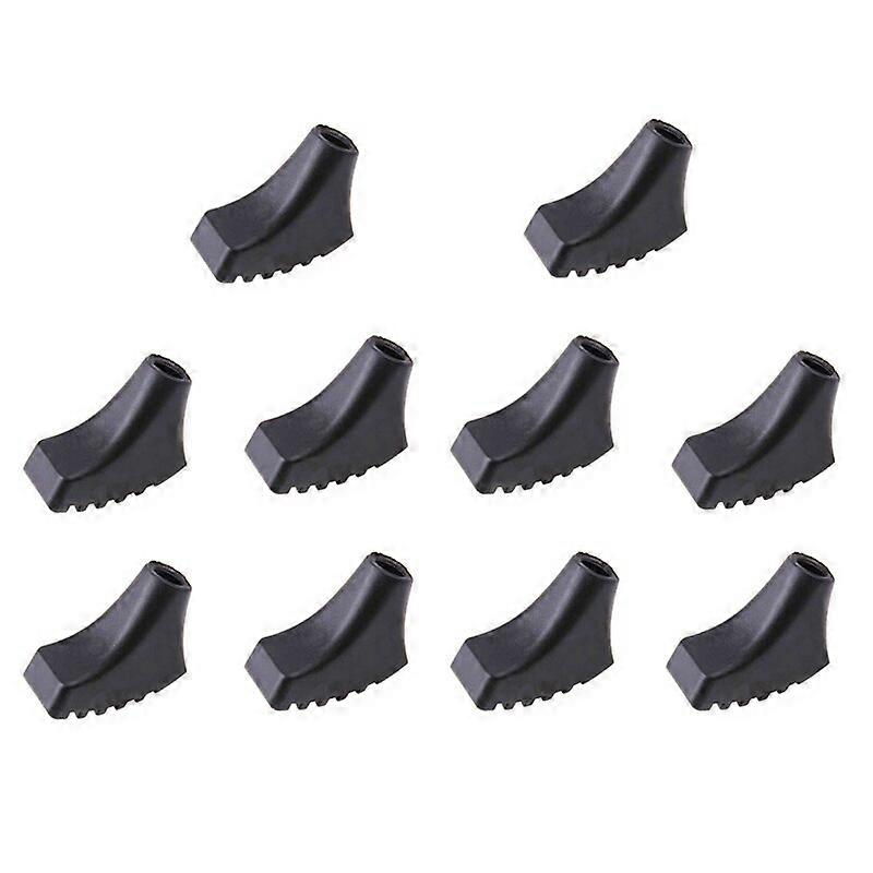 5/10pcs Nordic Walking Pole Trekking Pole Tip Protectors Rubber Pads Buffer Replacement Tips End for Hiking Stick Outdoor Tools Canes & Walking Sticks