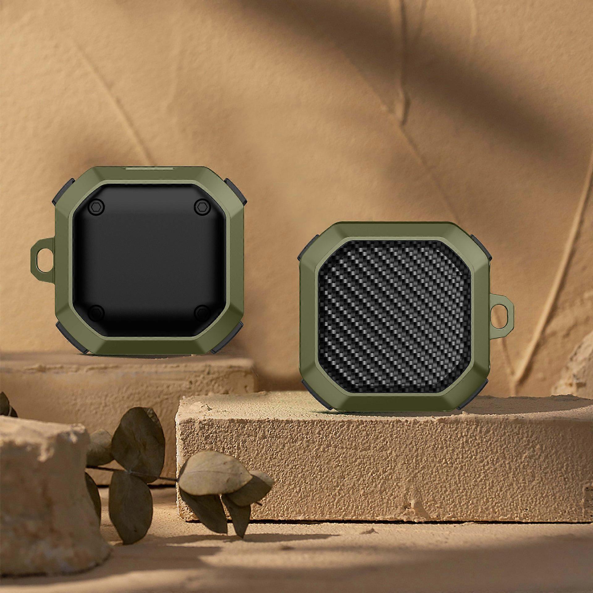 For Samsung buds live/buds pro/buds 2 protective shell carbon fiber pattern anti-fall color matching headphone protective case