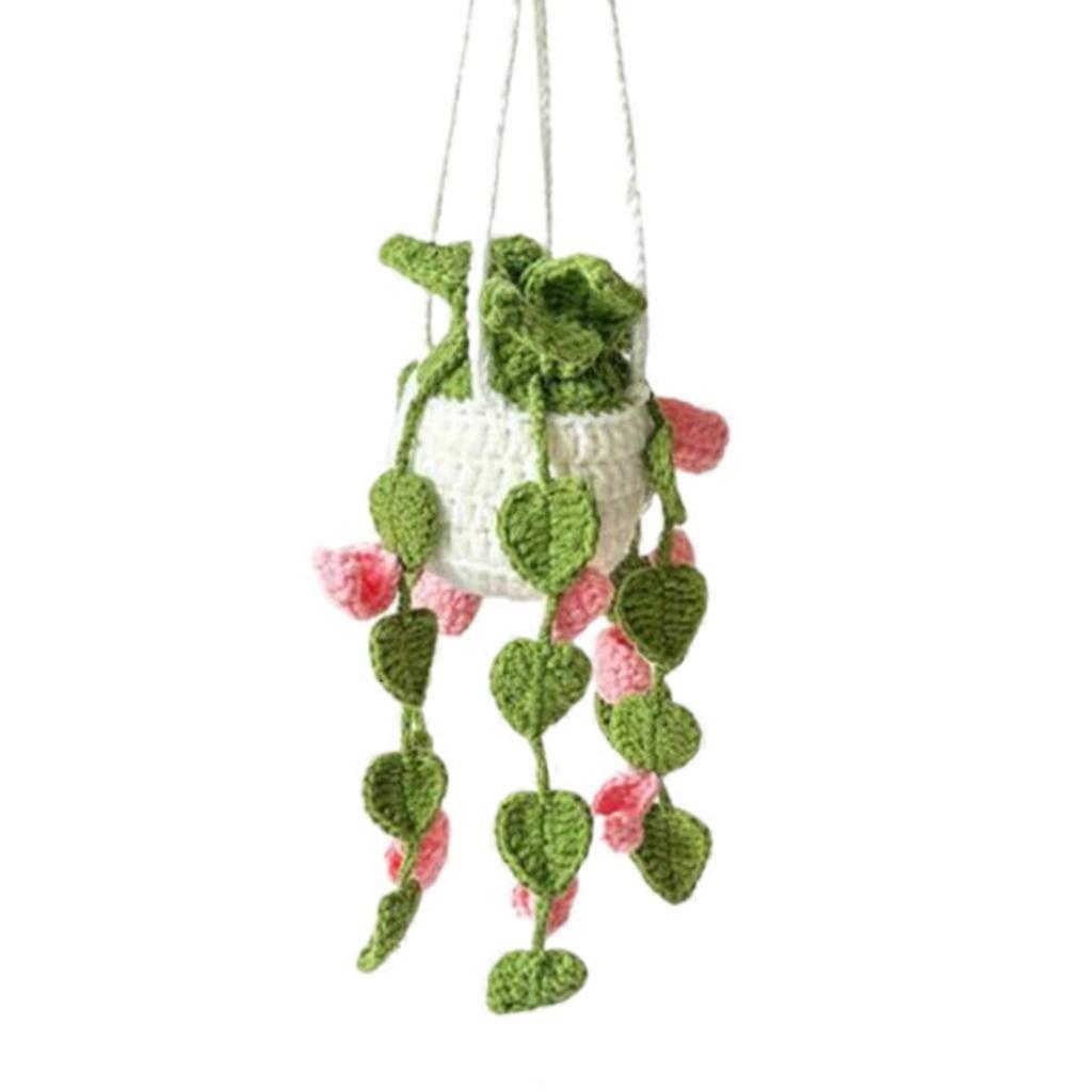 مصنع تصفيف السيارات الكروشيه اليدوية مصنع السيارات النضرة زخرفة زخرفة