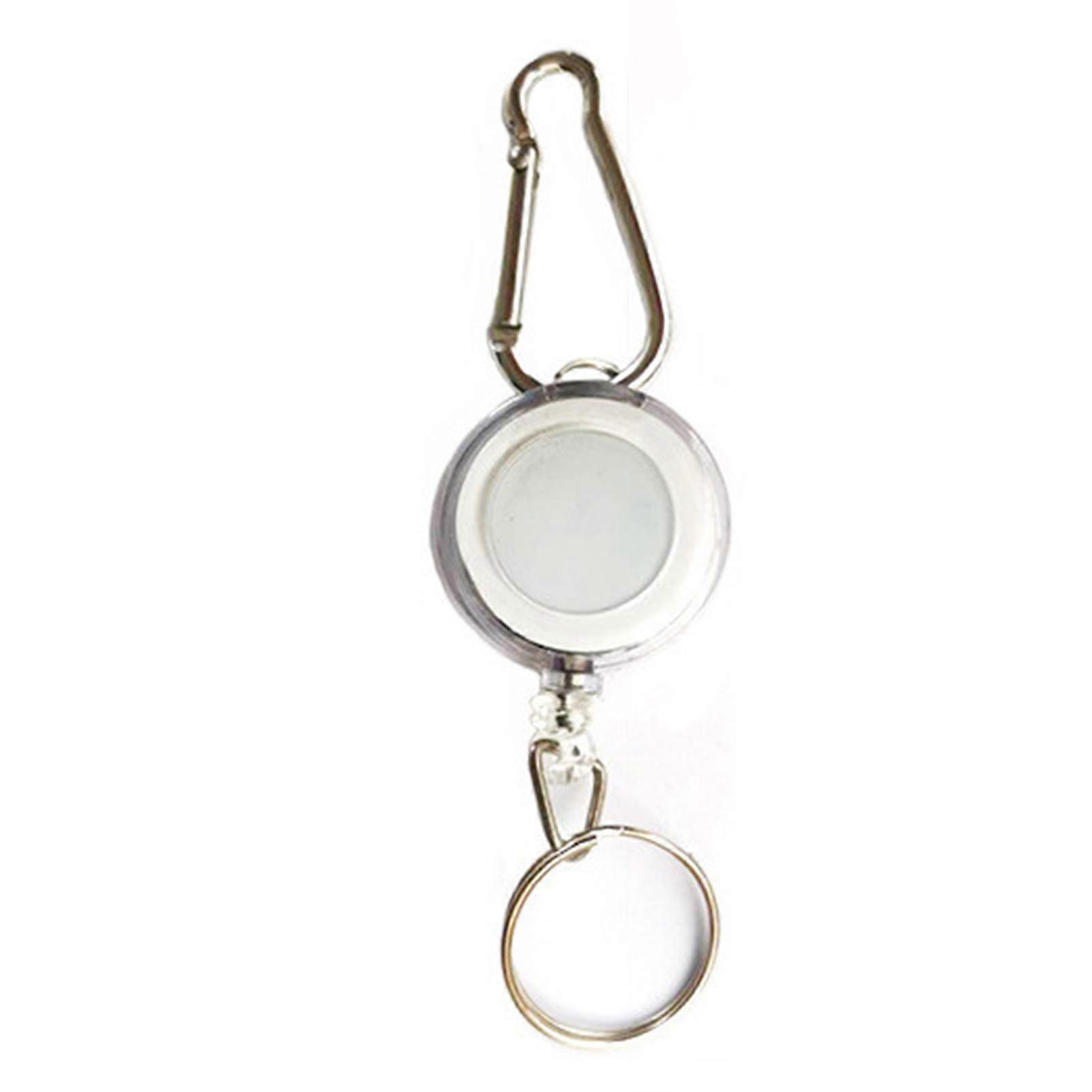 Gear Retractable Keychains Multifunctional Badge Reel Retractable Keychain For Office Worker Use