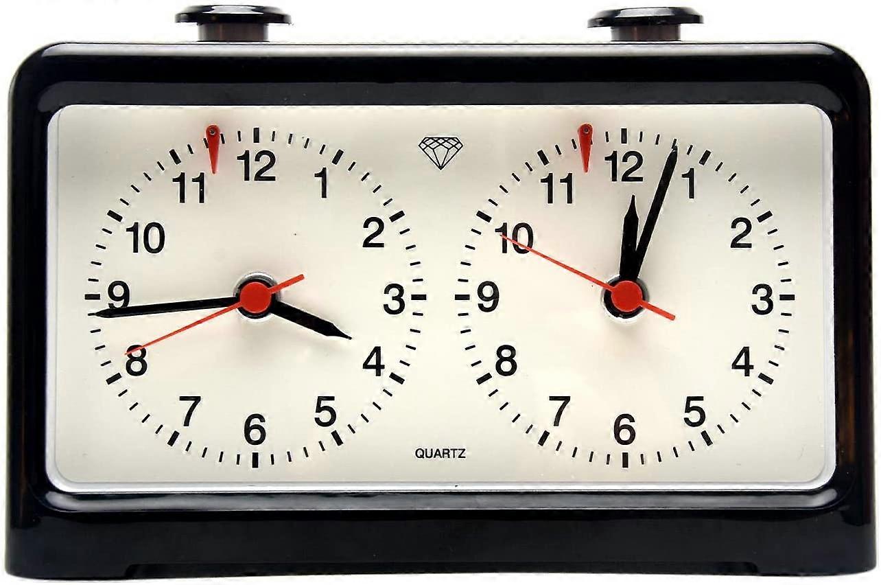 Chess Clock Digital Alarm Clock Chess Timer with Quartz Movement for Board Game Chess