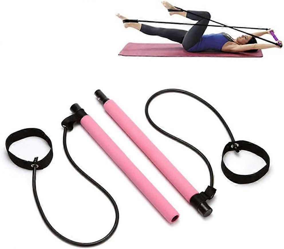 פילאטיס רב תכליתי מקל יוגה משיכה מוט נייד לשימוש ביתי תנור צינור לרדת במשקל תנועה כושר בר
