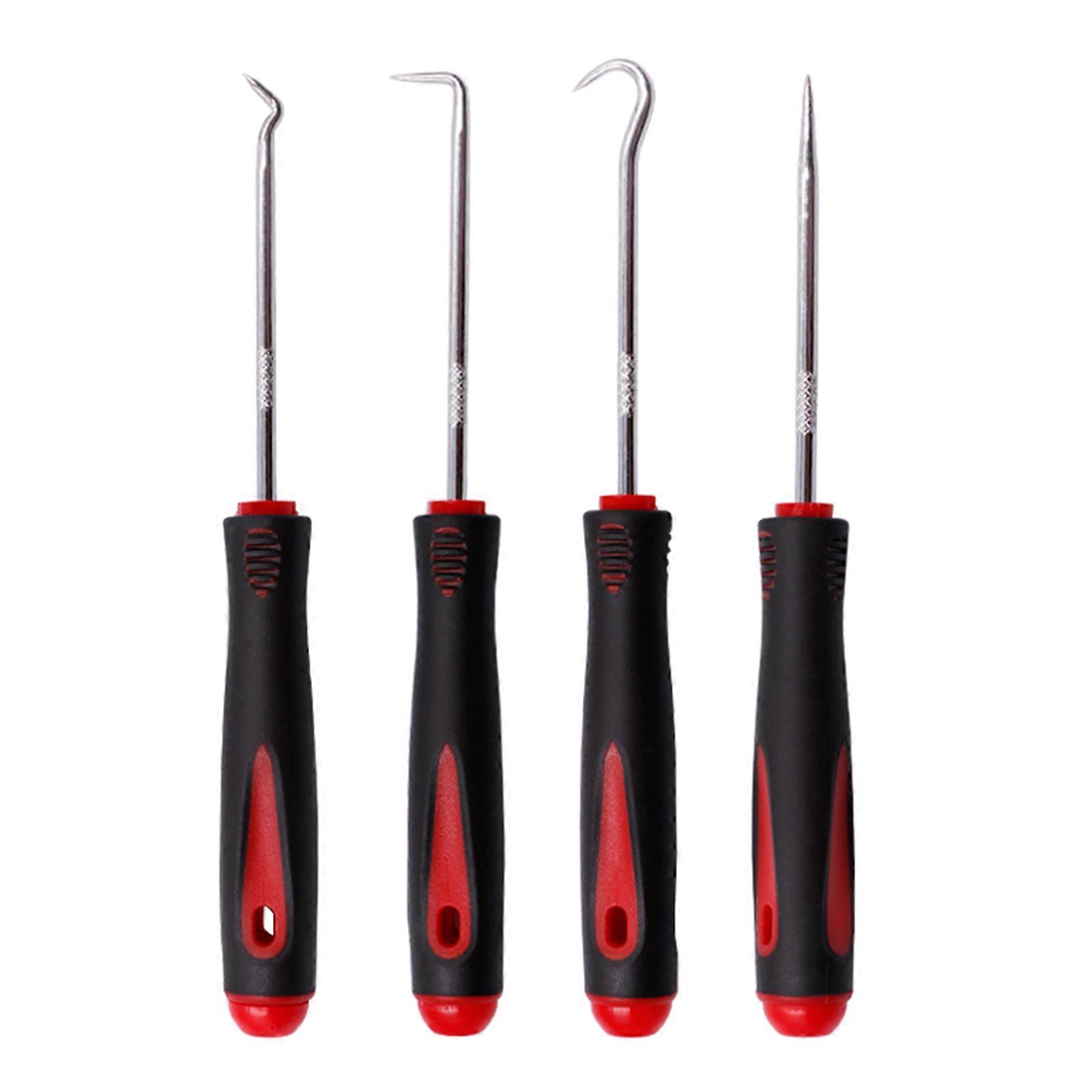 4 Pieces Long Pick & Hook Set Precision Pick and Hook Set  Car Auto Repair