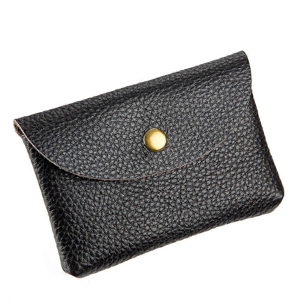 Real Leather Credit Business Mini Card Wallet Man Women Smart Card Holder Slim Money Case Coin Purse Small Soft Cow Leather Bag