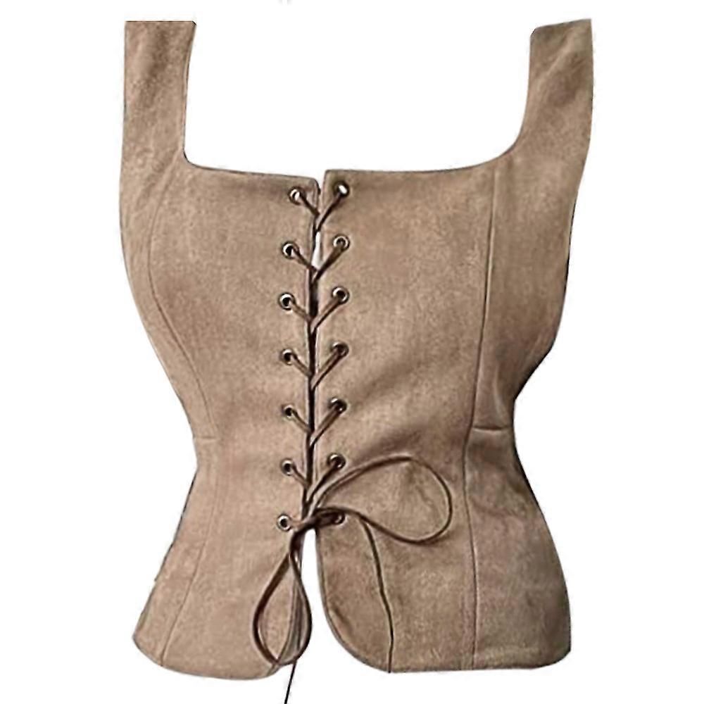 Ceinture Corset élastique Femme - Cuir Et élastique | Cosplay Pirate, Catwoman, Taille Ajustable 65-85 Cm