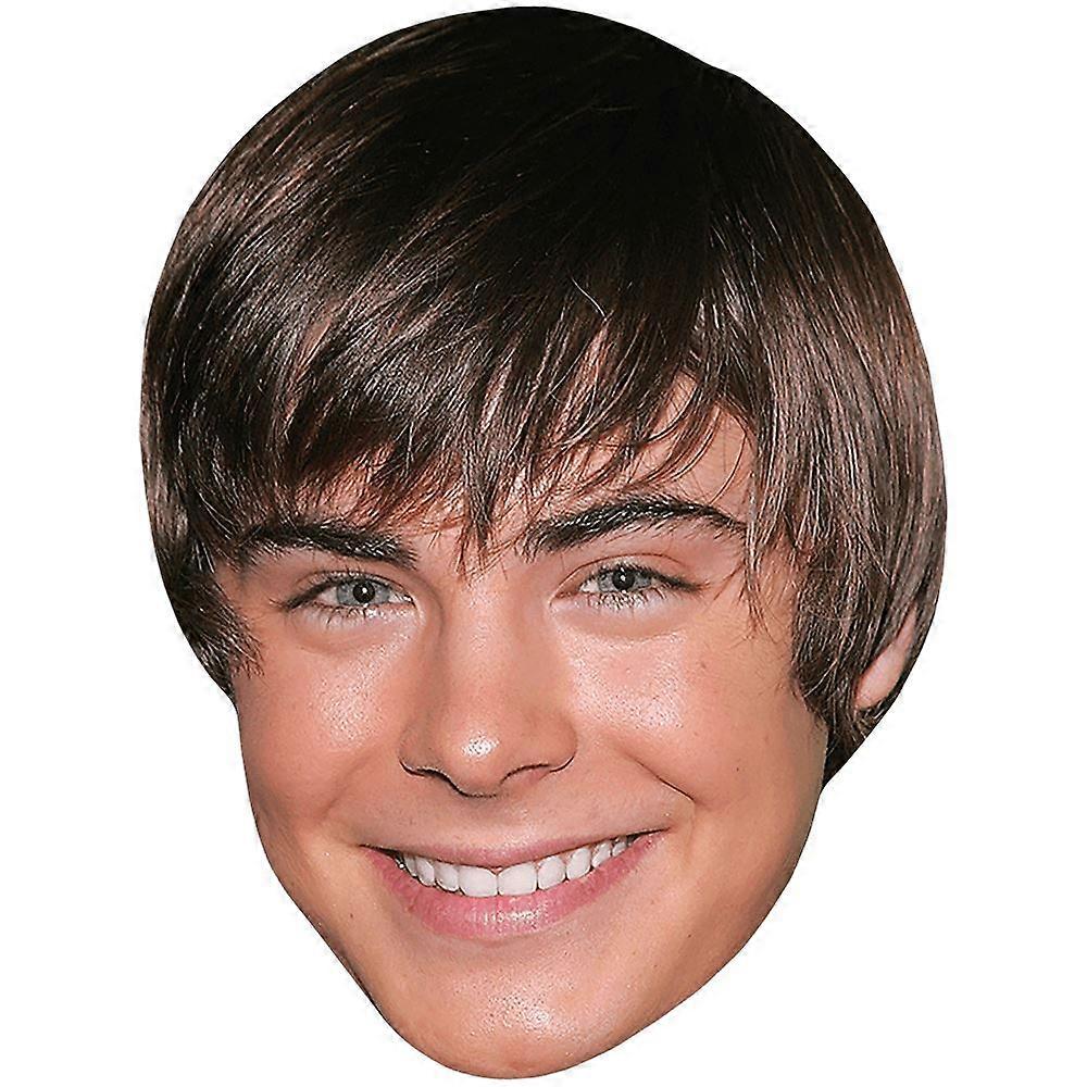 Zac Efron (Smile) Big Head. Larger than life mask.