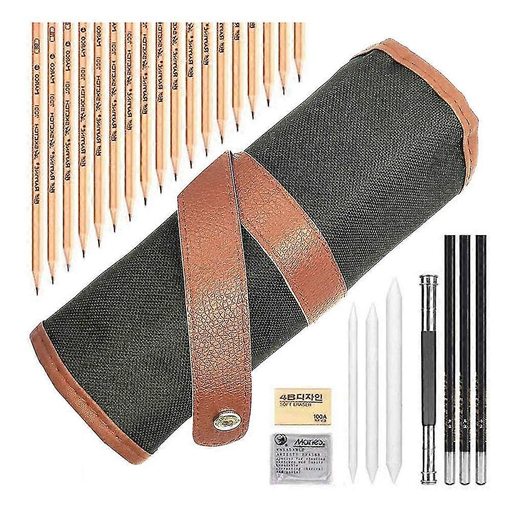 29 Pieces Professional Sketching & Drawing Art Tool Kit