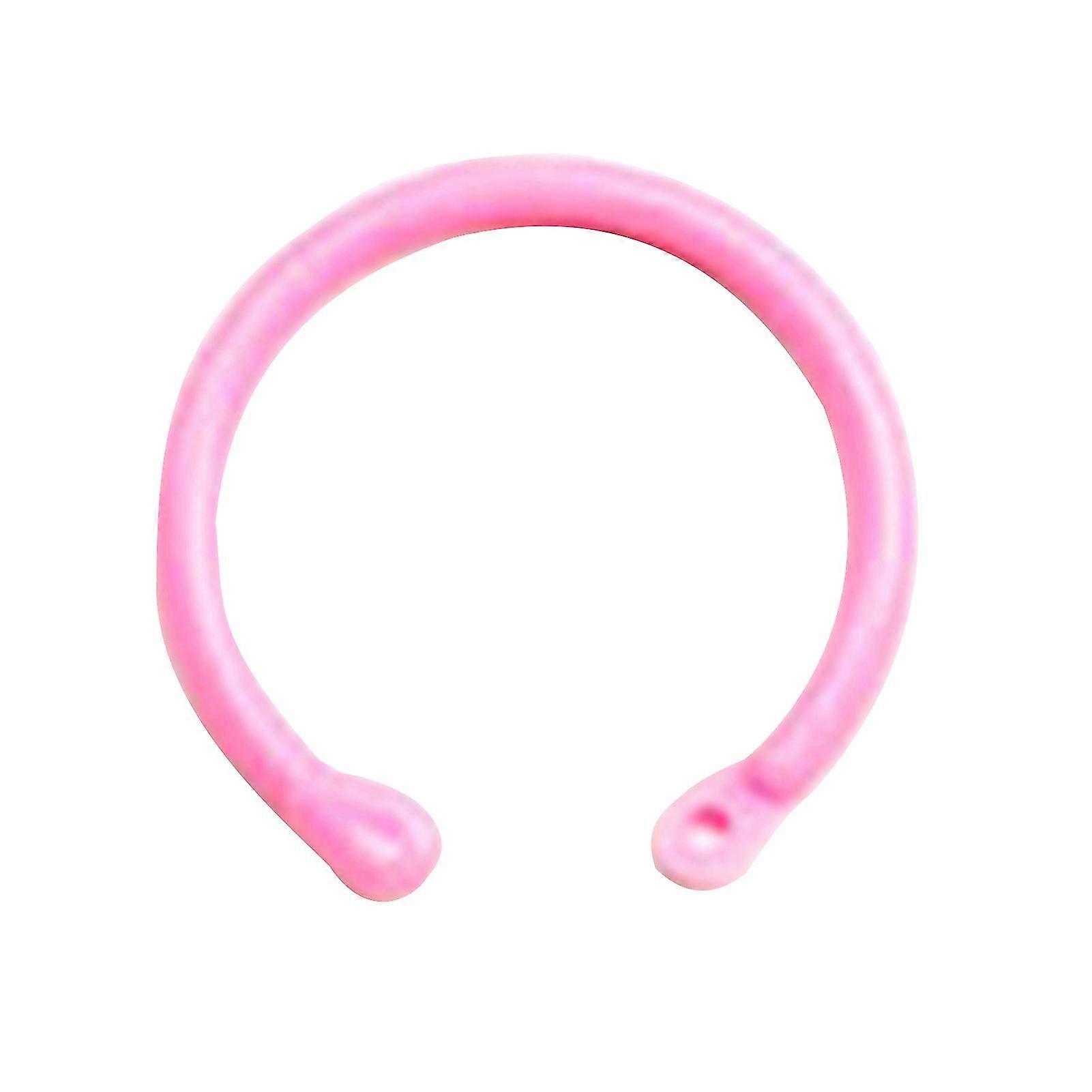 30pcs Binding Ring Candy Color Hole Plastic Binding Ring Coil Binder Hoop Holder Tool For Loose Leaf