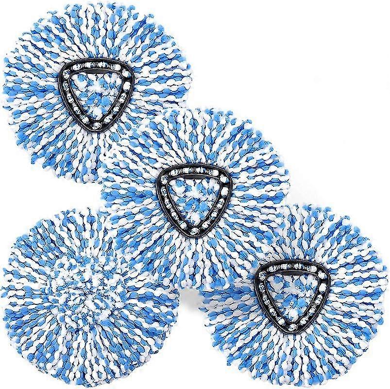 4 pack of rotary mop head Replace the cleaning mop head