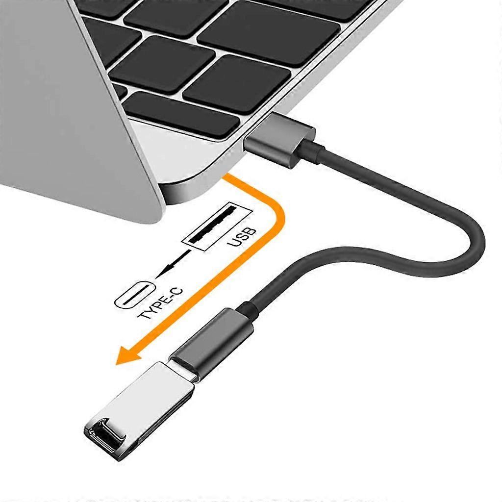  USB2.0 to Type C Female Adapter Cable Convert Type C Interface to USB for Charging and Data Transfer Type C Cable