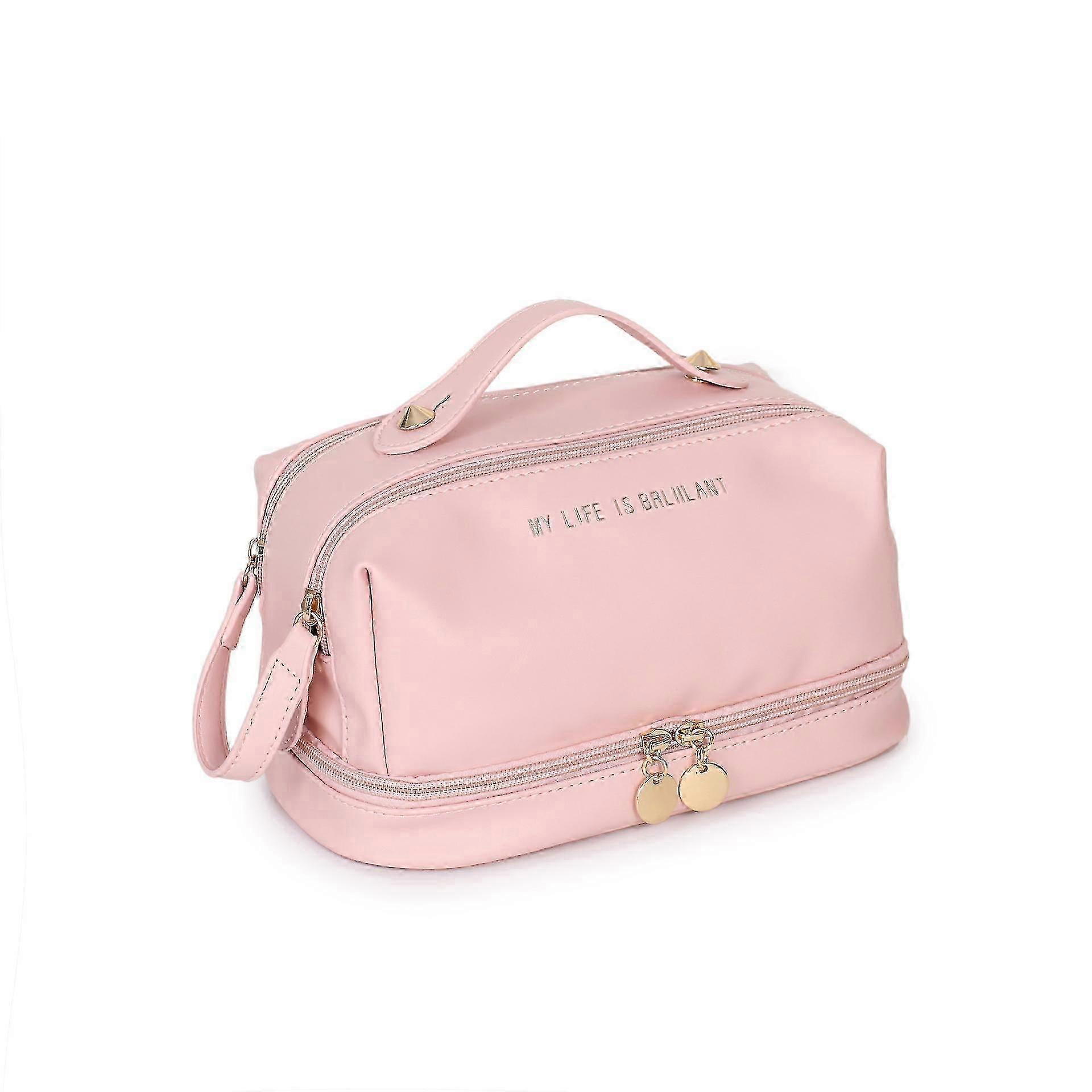 Practical Organizer For Toiletries - Brown