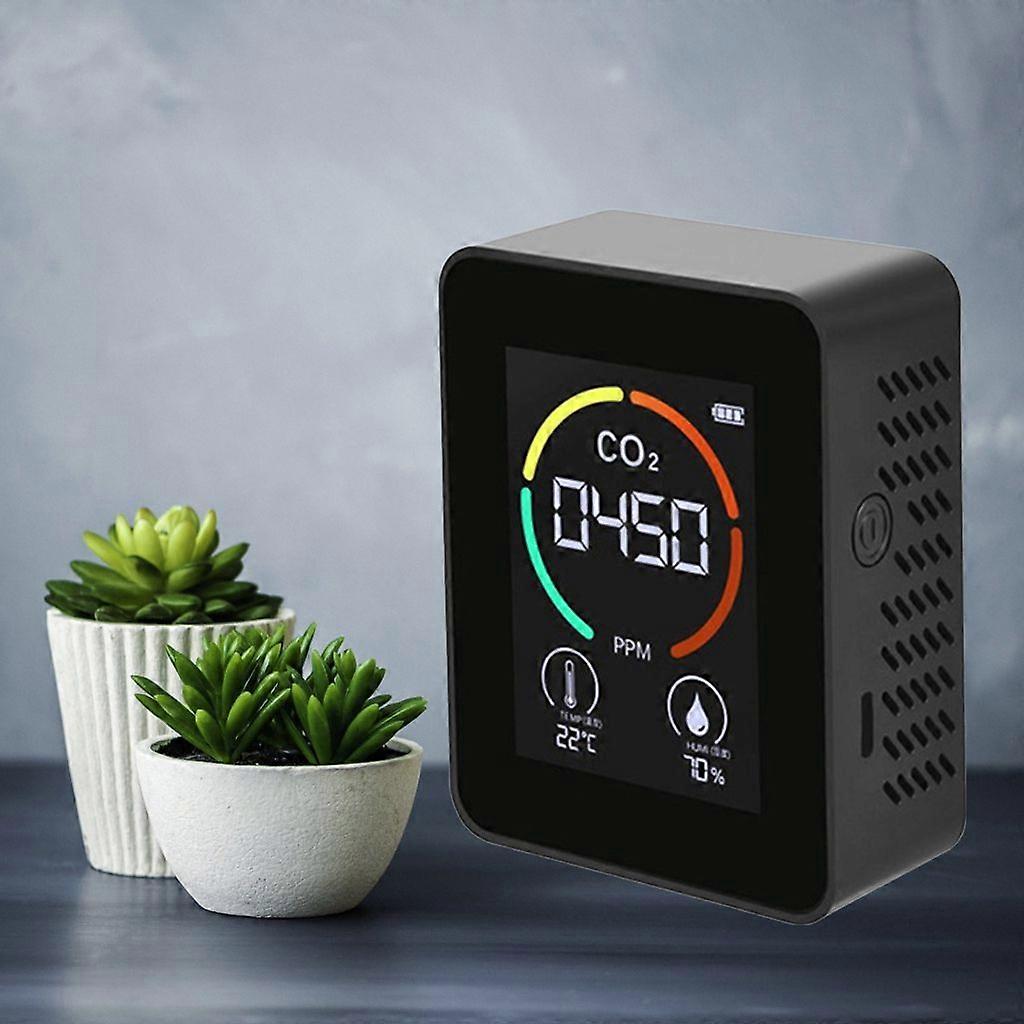 Efficient CO2 Detector With Temperature Humidity Sensors For Better Air ...