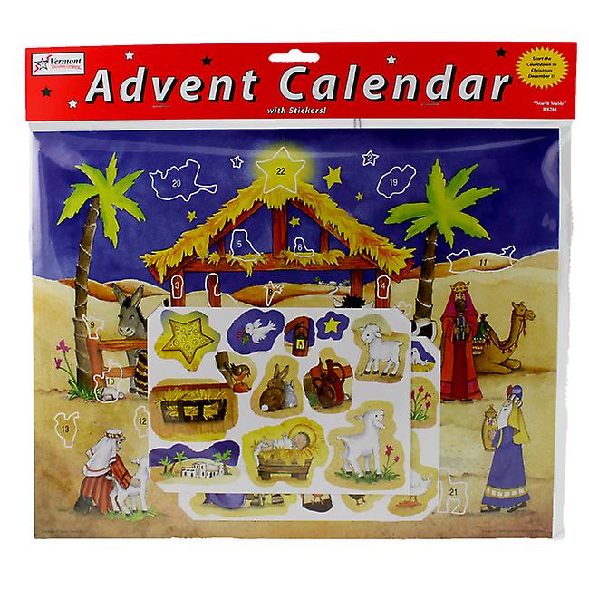 Starlit Stable Sticker Advent Calendar