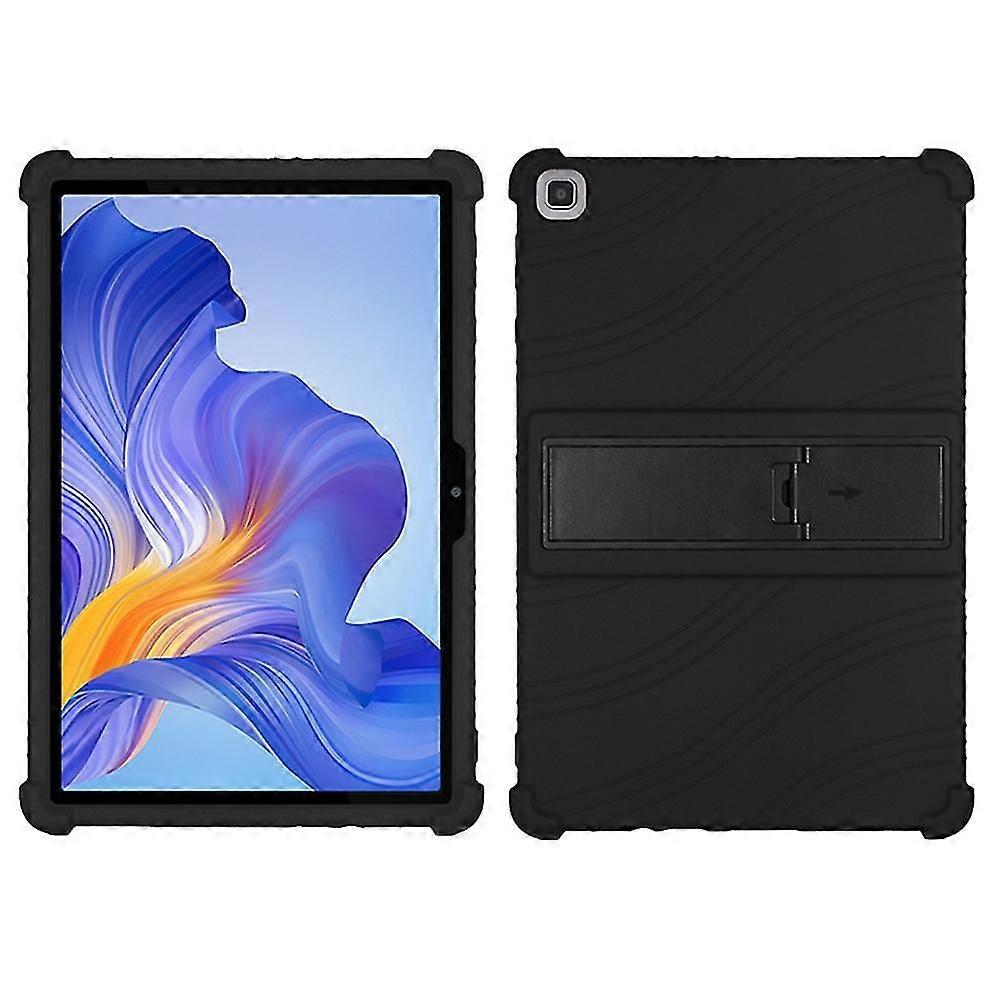 For Honor Pad X8 Soft Silicone Tablet Case PC Kickstand Drop Protection Tablet Cover