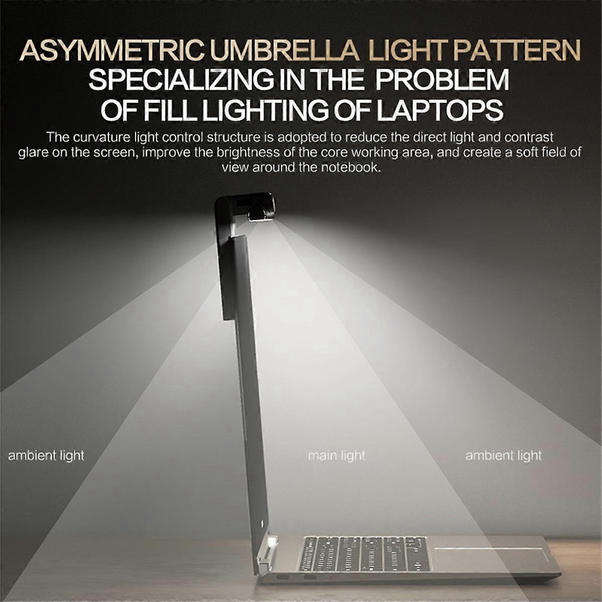 LED-Lampe Bildschirmleiste Display Hängeleuchte Augenschutz PC Computermonitor Lichtleiste Dimmbare Lesebildschirmlampe A