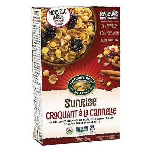 Natures Path Organic Sunrise Crunchy Cinnamon, 300 Grams (Case Of 12)