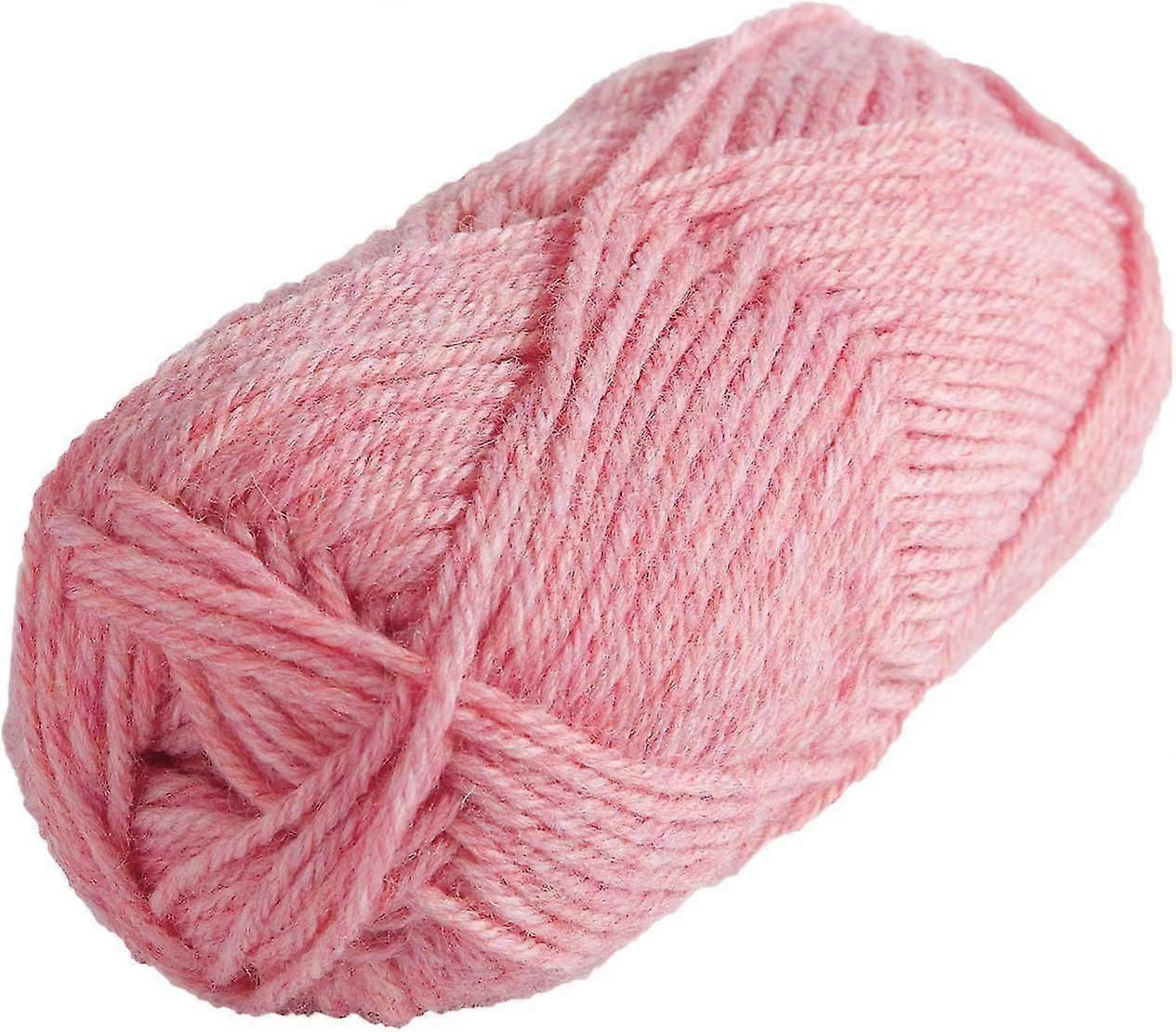 Ull av Anderna kammad vikt Ullgarn Rosa (1 boll)