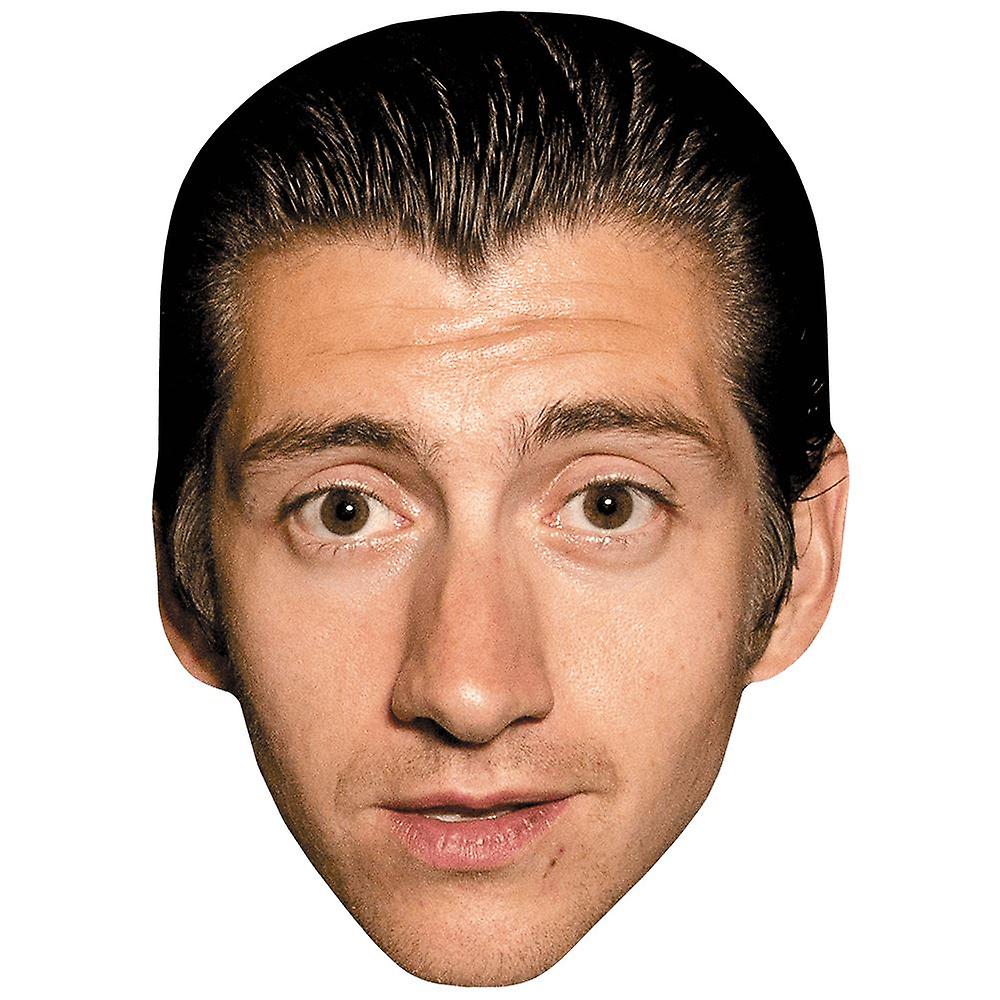 Alex Turner (Smile) Celebrity Mask, Flat Card Face