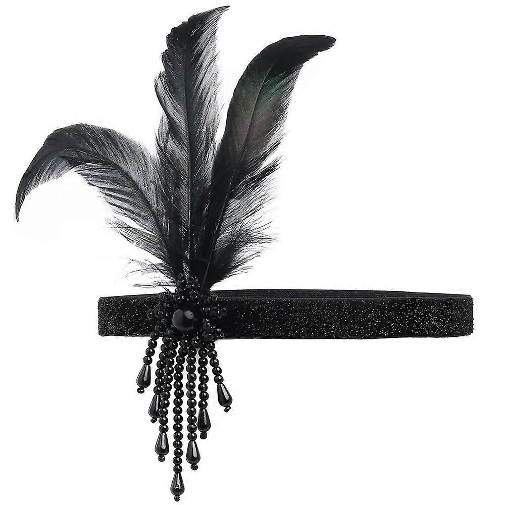 Headpiece, Women, Feather, Decorative Headband