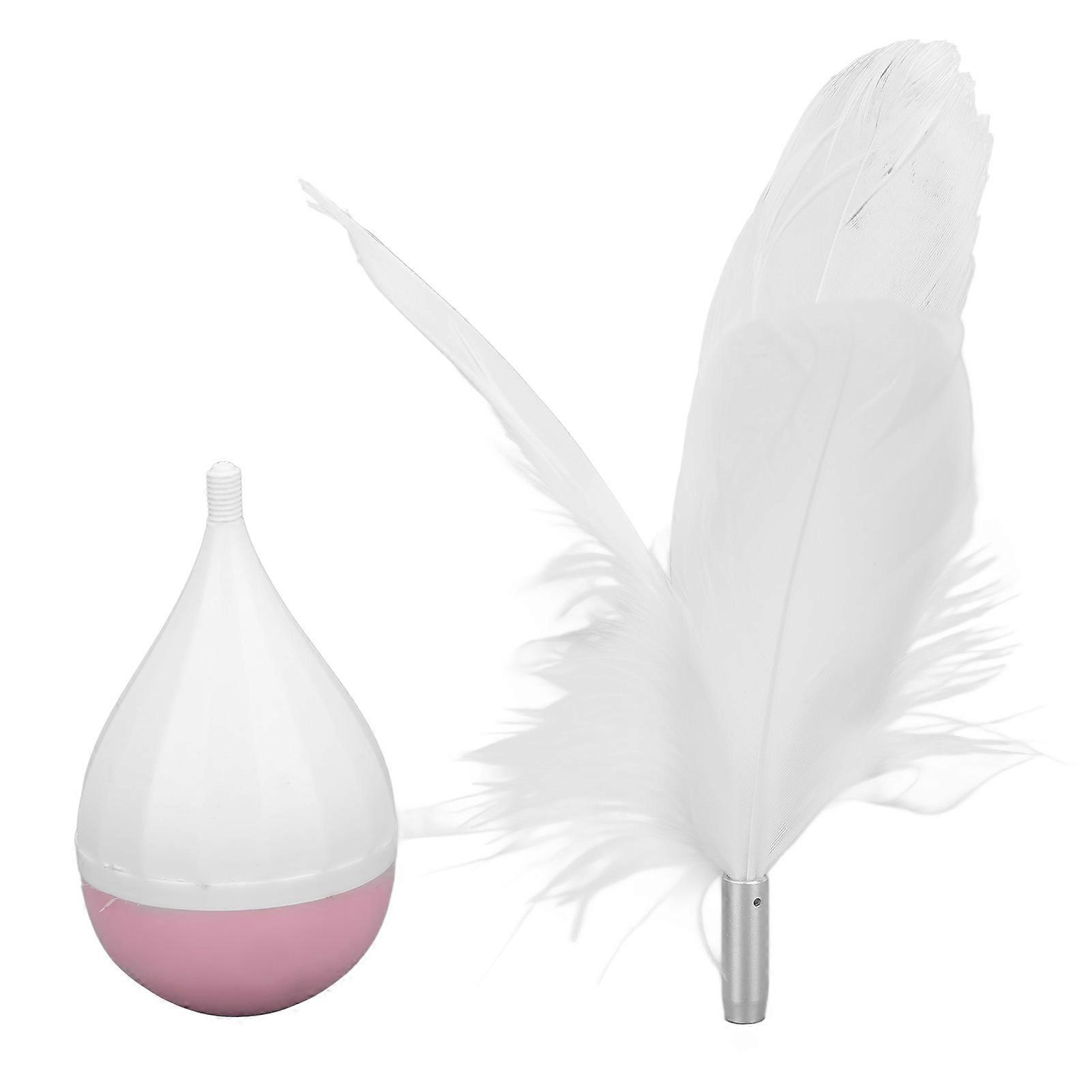 Cat Interactive Toy Cat Roly Poly Feather Toy to Relieve Boredom and Stress for Indoor Cat Kitten