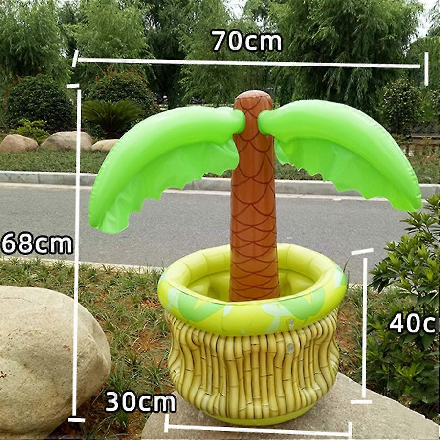Children Outdoor Toys Inflatables Shark/ Coconut Tree Shape Inflatable Sticks Activity Props Seaside Party Children Toy