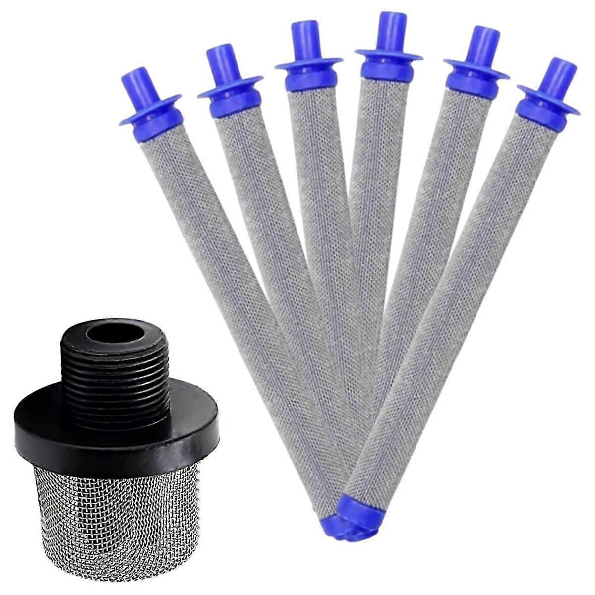 1PC 288716 3/4 Replacement Inlet Strainer with 6PCS 288749 60Mesh SG2/SG3 Sprayer Filters for Airle