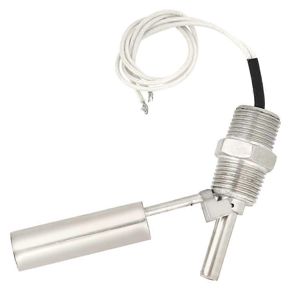 Liquid Water Level Float Sensor Switch Side Mounted 304 Stainless Steel 1/2NPT Male Thread DC0-110V for Aquarium Fish Tank